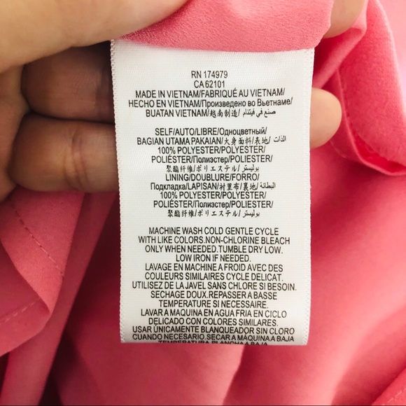 BCBGeneration Cocktail Dress 12 Pink Cross-Back - Picture 8 of 9